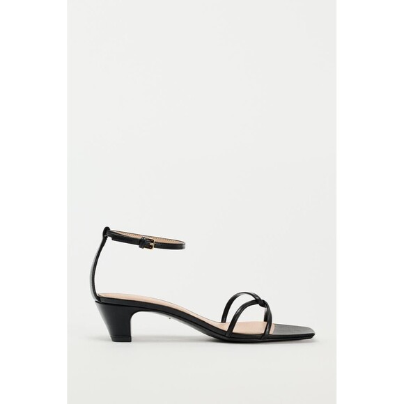 Zara High Heeled Strap Sandals - 9 - Picture 2 of 7